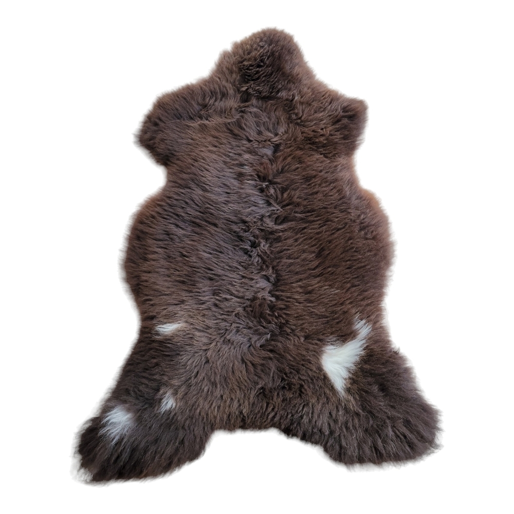 XL Brown Sheepskins 100%Genuine Sheepskin fur rug or chair throw - Picture 15 of 15